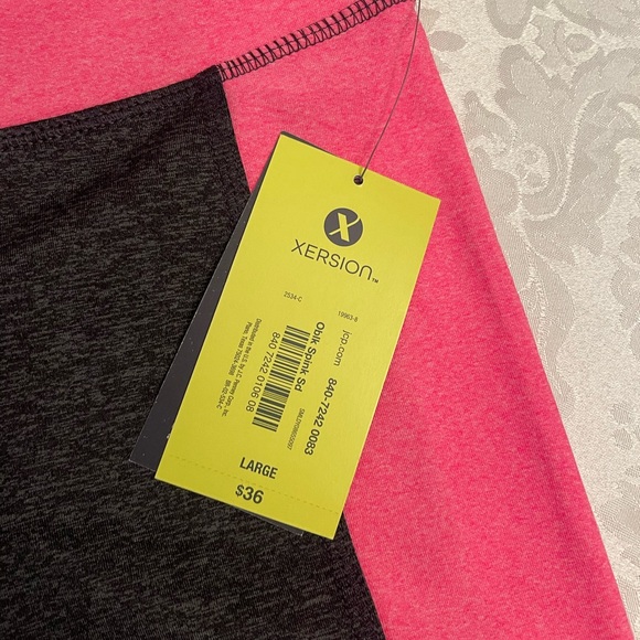 Capri Workout Leggings- Xersion size large-NWT - Picture 3 of 7